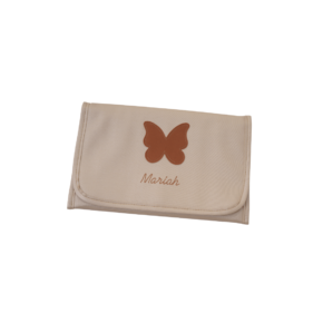 Trocador Lu - Borboleta - Bordado